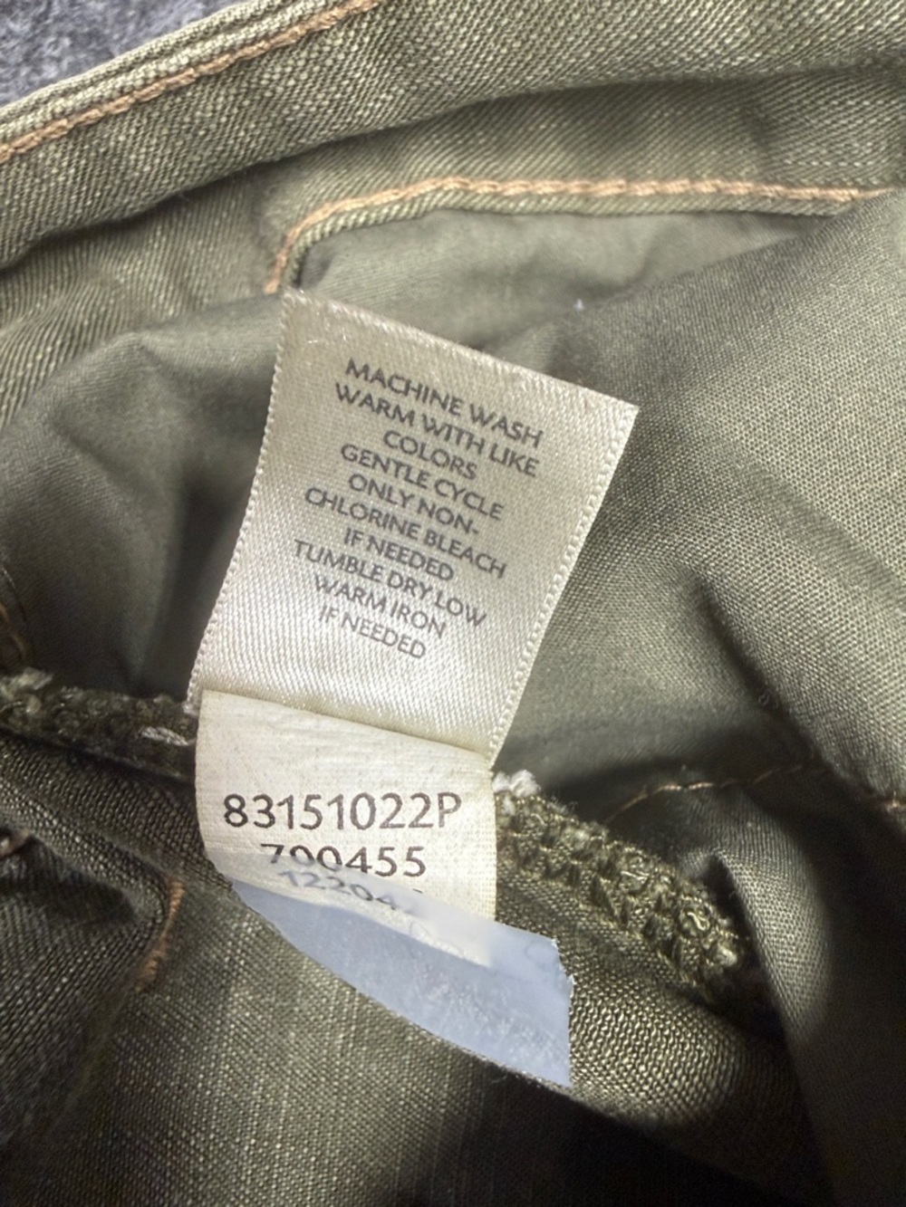 J. Jill Olive Green Below-Waist Casual Pants - Picture 5 of 8
